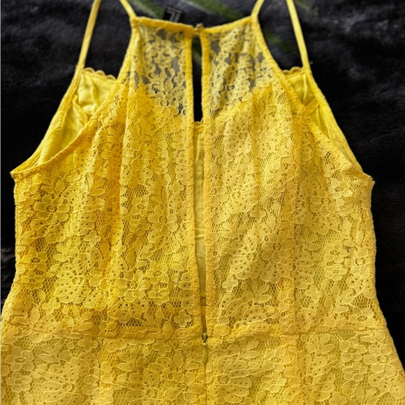 Forever 21 Medium Yellow Women’s Dress - Picture 5 of 5